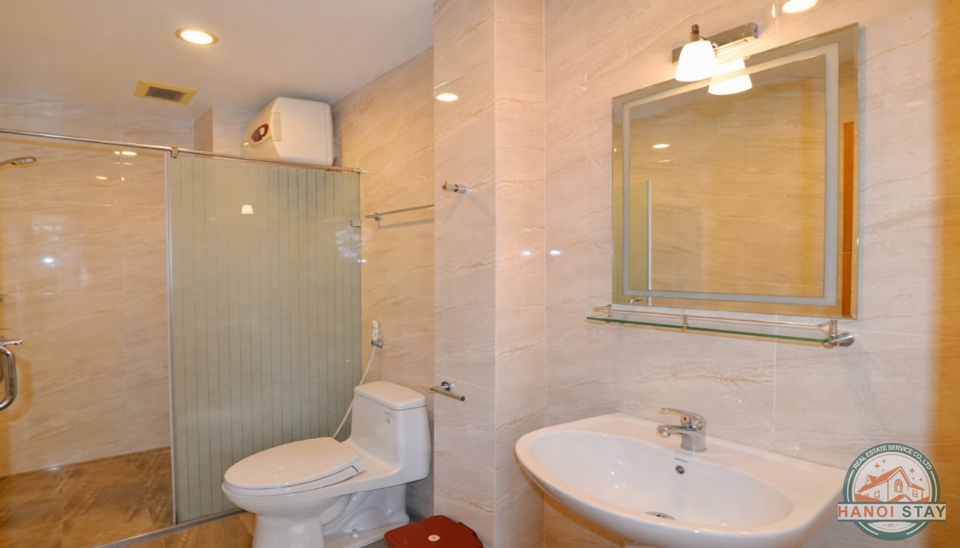 Lake View Apartment for rent in Truc Bach Area, Ba Dinh 6