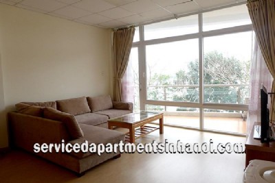 Lake View One Bedroom Apartment for rent in Nhat Chieu street, Tay Ho