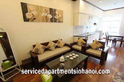 Lake view One Bedroom Apartment Rental in Truc Bach Area, Ba Dinh