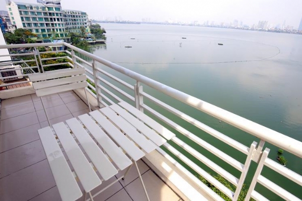 Lake View One bedroom Property Rental in Yen Phu Area, Tay Ho