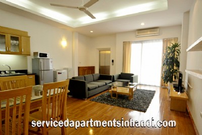 Lake View Two Bedroom Apartment for rent in Ngoc Khanh Area, Hanoi