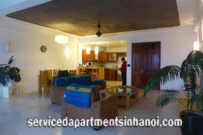 Lakeview Two Bedroom Apartment for rent in Tay Ho, Hanoi, Lovely Balcony