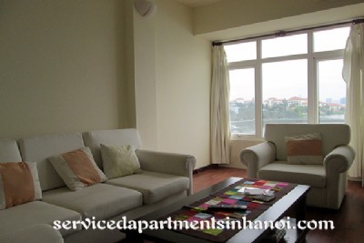 Lakeview two bedroom apartment for rent in To Ngoc Van, Tay Ho