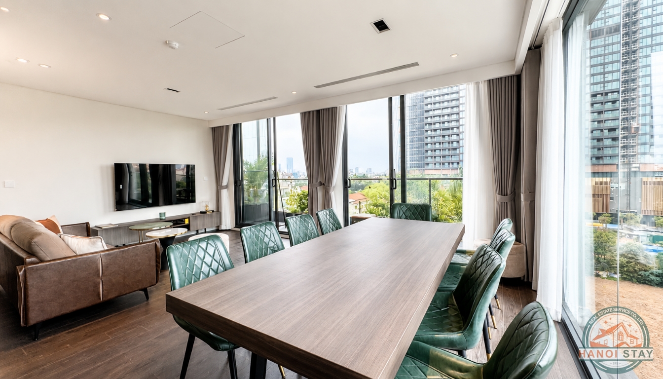 Live by West Lake | Stylish 3-Bedroom Apartment in Tay Ho, Near Somerset West Point 7