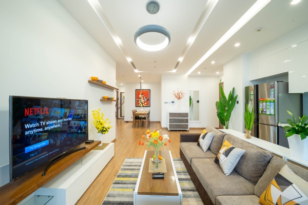 Luxury 4 Bedroom Apartment Rental In Vinhomes Metropolis In Ba Dinh