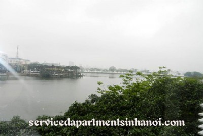 Luxury Douplex Apartment for rent in Truc Bach, panorama lakeview