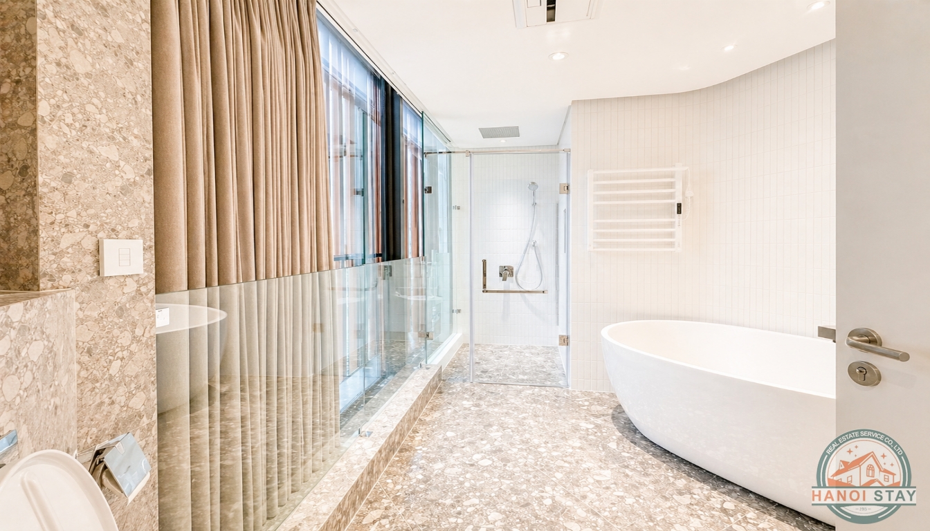 LUXURY DUPLEX 02 BR APARTMENT FOR RENT IN LONG BIEN, NOT FAR FROM VINHOMES RIVERSIDE 4