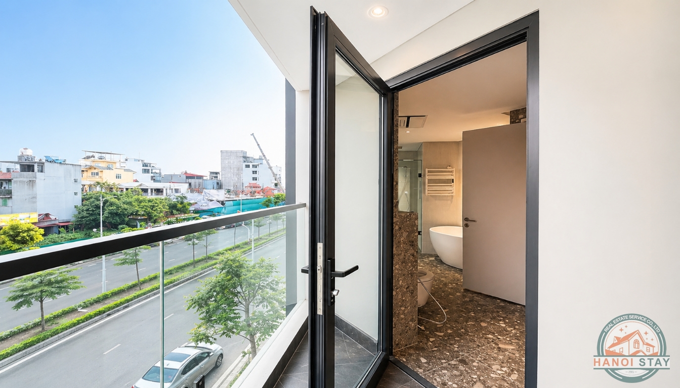 LUXURY DUPLEX 02 BR APARTMENT FOR RENT IN LONG BIEN, NOT FAR FROM VINHOMES RIVERSIDE 6