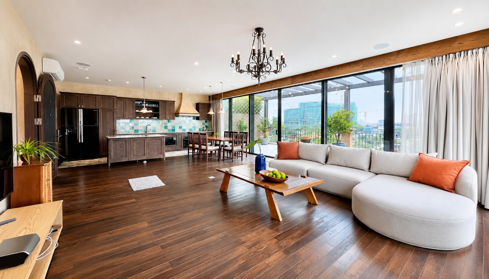 LUXURY DUPLEX APARTMENT FOR RENT IN QUANG KHANH, TAY HO WITH STUNNING LAKE VIEW