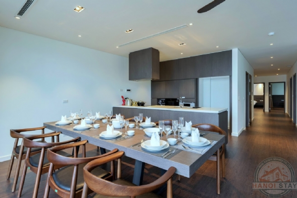Luxury Lake View 4-Bedroom Apartment for Rent in Tay Ho 2