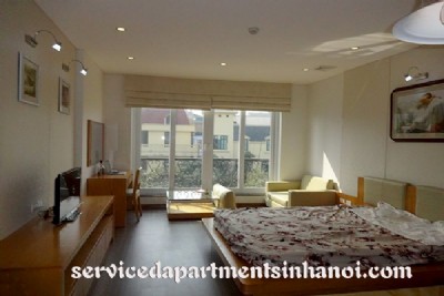 Luxury studio apartment for rent near Lieu Giai street