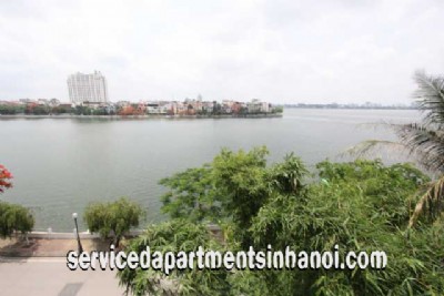 Luxury Three Bedroom Apartment Rental in Quang An Street, Tay Ho, Panorama Lake View