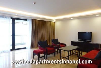 Luxury Three Bedroom Apartment Rental in Xuan Dieu str, Tay Ho distr, High Quality Amenities