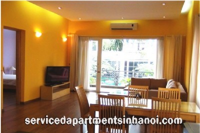 Luxury two bedroom apartment for rent near Thu Le park and Ngoc Khanh lake, Ba Dinh