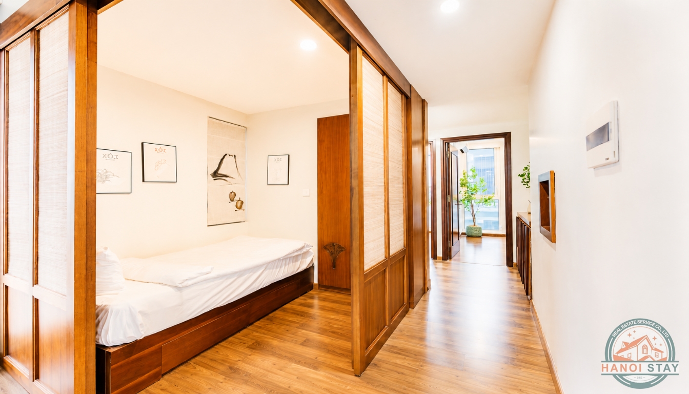 Modern 03 BR Serviced Apartment for rent in Kim Ma Area, Ba Dinh 5