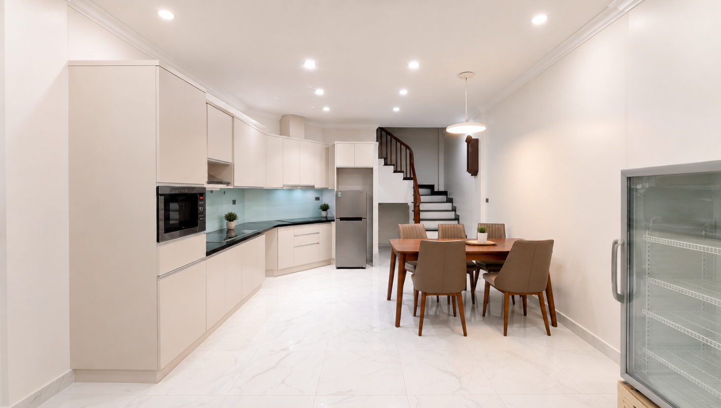 Modern 3BR House for Rent in Doi Can, Ba Dinh with Private Terrace