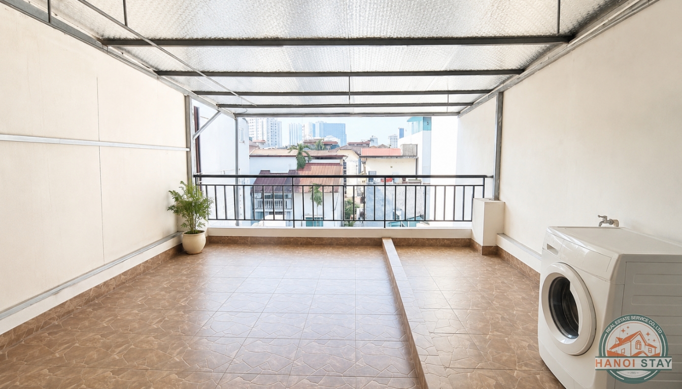 Modern 3BR House for Rent in Doi Can, Ba Dinh with Private Terrace 5