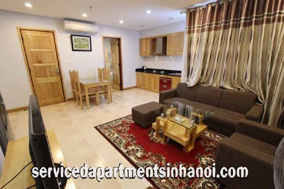 Modern One Bedroom Apartment for rent in Lieu Giai Street, Ba Dinh