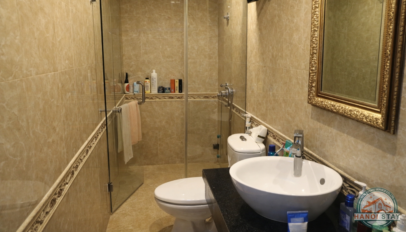 Modern one Bedroom Apartment Rental in Buoi str, Ba Dinh, Good Price 1