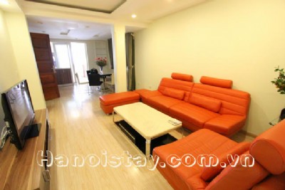 Modern Three Bedroom Apartment Rental in Giang Vo street, Dong Da