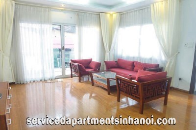 Modern two bedroom apartment for rent near Thong Nhat park