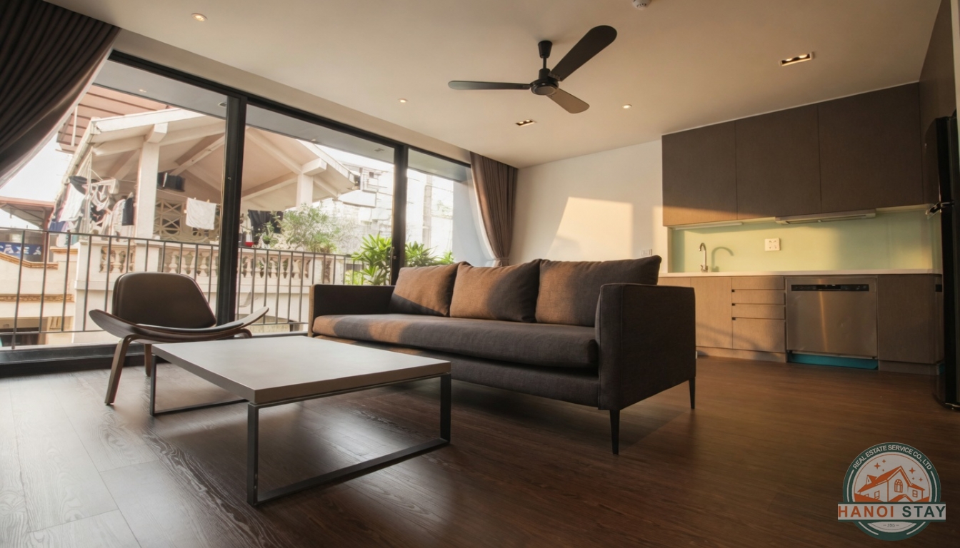 Modern Two bedroom Apartment Rental in Xuan Dieu, Center of Tay Ho 4