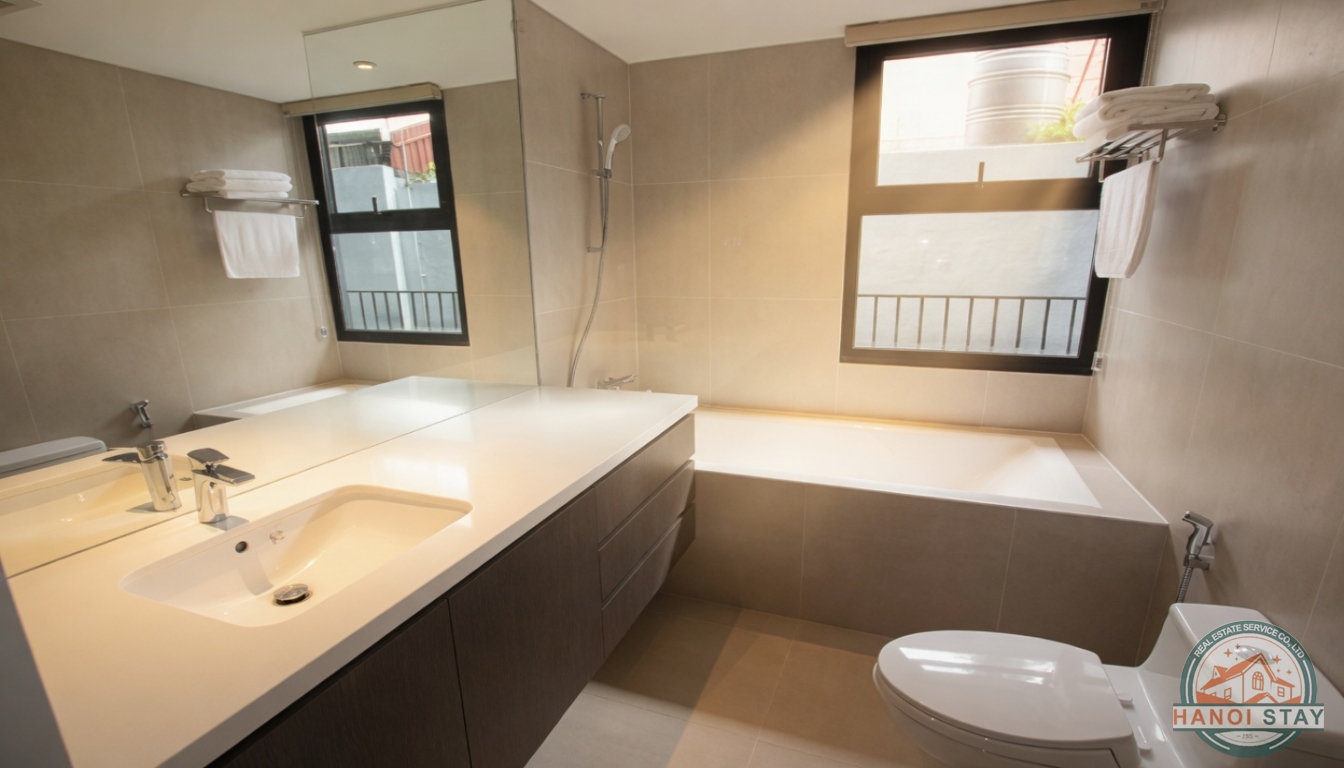 Modern Two bedroom Apartment Rental in Xuan Dieu, Center of Tay Ho 15