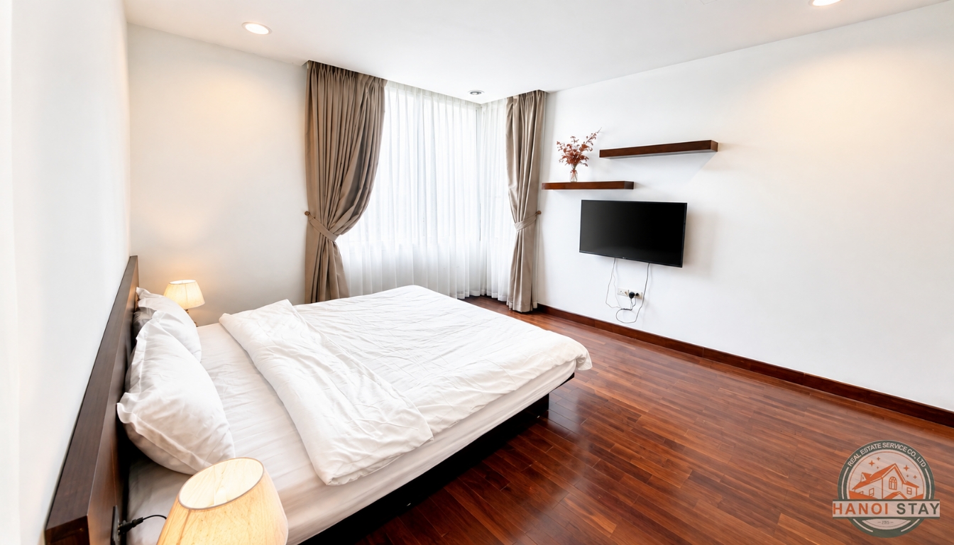 New Lake View 2-Bedroom Apartment for Rent in Quang Khanh, Tay Ho – Favourable Price 1