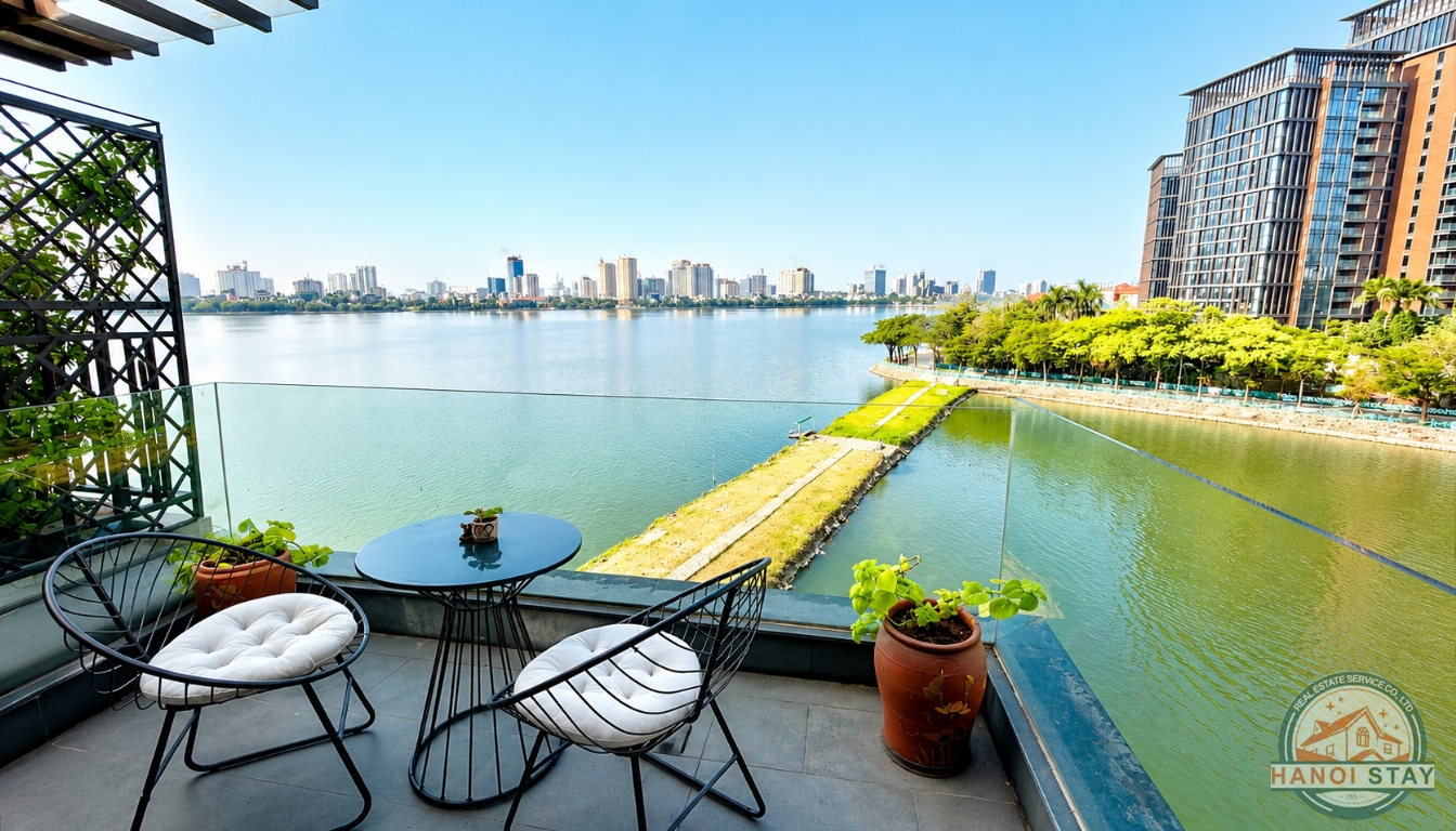New Lake View 2-Bedroom Apartment for Rent in Quang Khanh, Tay Ho – Favourable Price 6