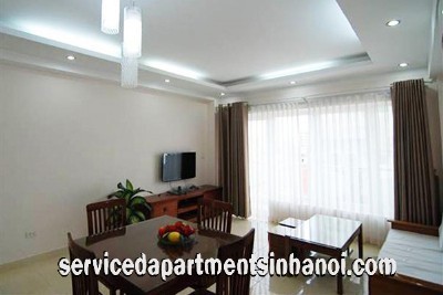Newly renovated apartment in Truc Bach area for rent