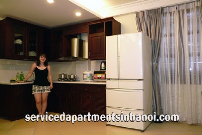 Newly Renovated One Bedroom Apartment Rental in Kim Ma street, Ba Dinh