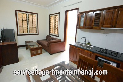 Newly Renovated One Bedroom Apartment Rental in Ngoc Ha street, Ba Dinh