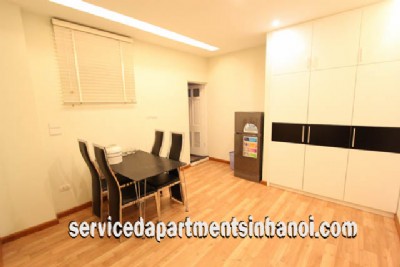 Newly Renovated One Bedroom Apartment Rental in Van Cao street, Ba Dinh, Cheap Price