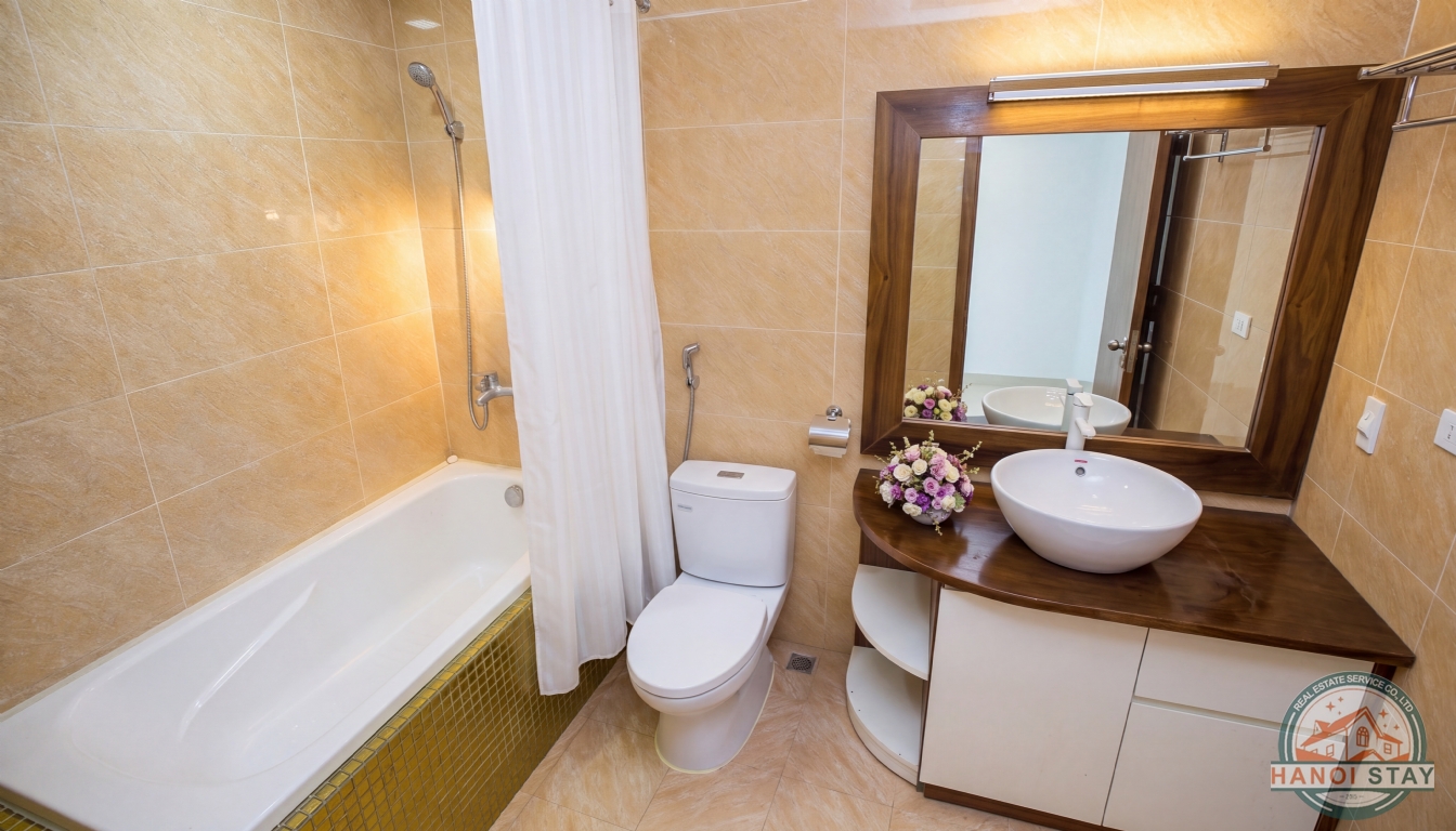 Nice & Big Balcony 1BR Apartment for Rent near Lotte Center, Ba Dinh 1