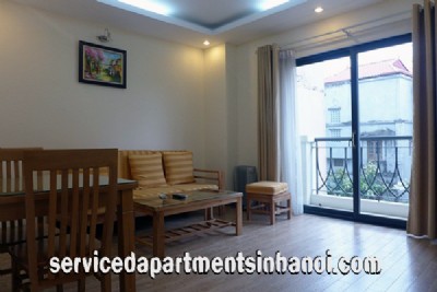 Nice serviced apartment for rent in Au Co, brand new and full services 