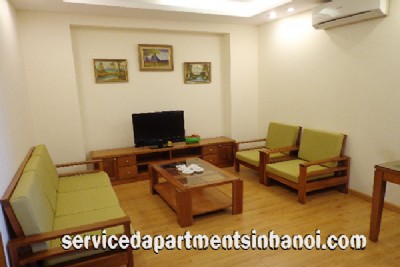 One Bedroom Serviced Apartment Rental in Doi Can str, Ba Dinh, Big Kitchen