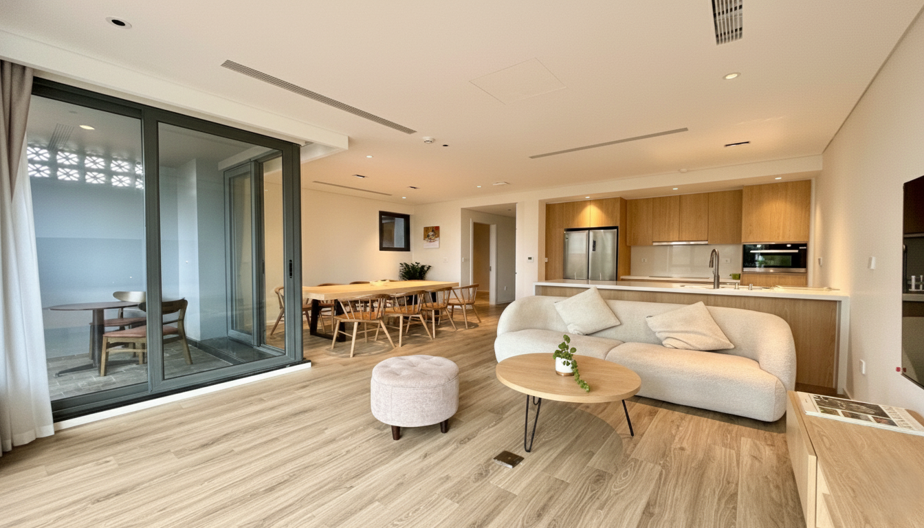 OPEN VIEW & DELUXE 03 BR BEDROOM APARTMENT IN TAY HO STR, TAY HO, HANOI