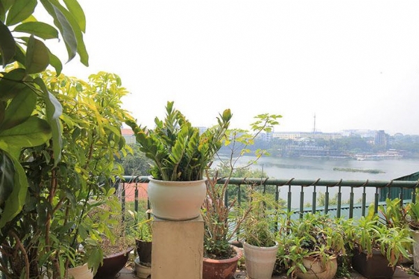 Open view & Lake view, full of light 2BR apartment Rental in Truc Bach Area, Ba Dinh
