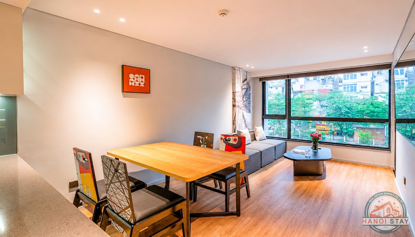 Open view & Lake view, full of light 2BR apartment Rental in Truc Bach Area, Ba Dinh 8