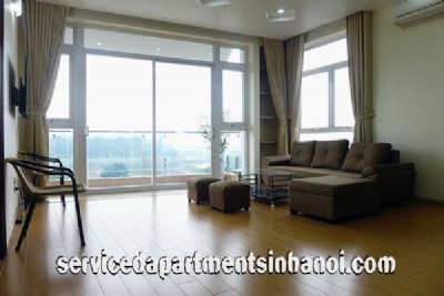 Open View Two Bedroom Apartment near Water Park Tay Ho for rent