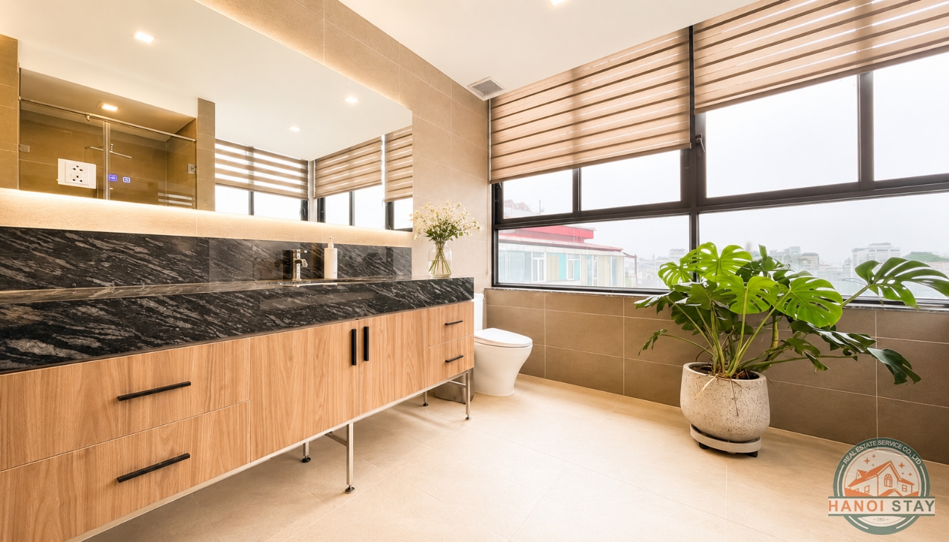 Premier Apartment for rent in Xuan Dieu str, Tay Ho, Big Balcony & Very Nice Furniture 4