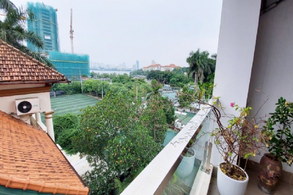 The large serviced apartment for rent in Dang Thai Mai, Tay Ho