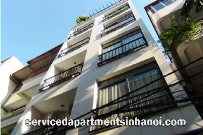 Quiet Serviced Apartment for rent in Kim Ma street