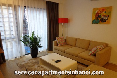 Rental Apartment in Square building, Dao Tan Street, Ba Dinh