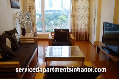 Rental Apartment in Tran Vu str with beautiful Truc Bach Lake View