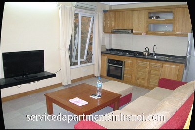 Rental one bedroom apartment in To Ngoc Van str, nice furnishings