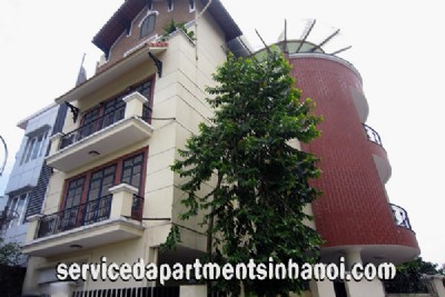 Semi Furnished Five bedroom Villa for rent in Au Co str, Tay Ho