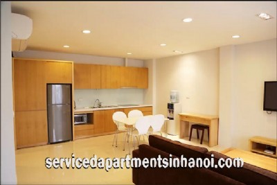 Shiny One bedroom Serviced Apartment Rental in Dang Thai Mai street, Tay Ho