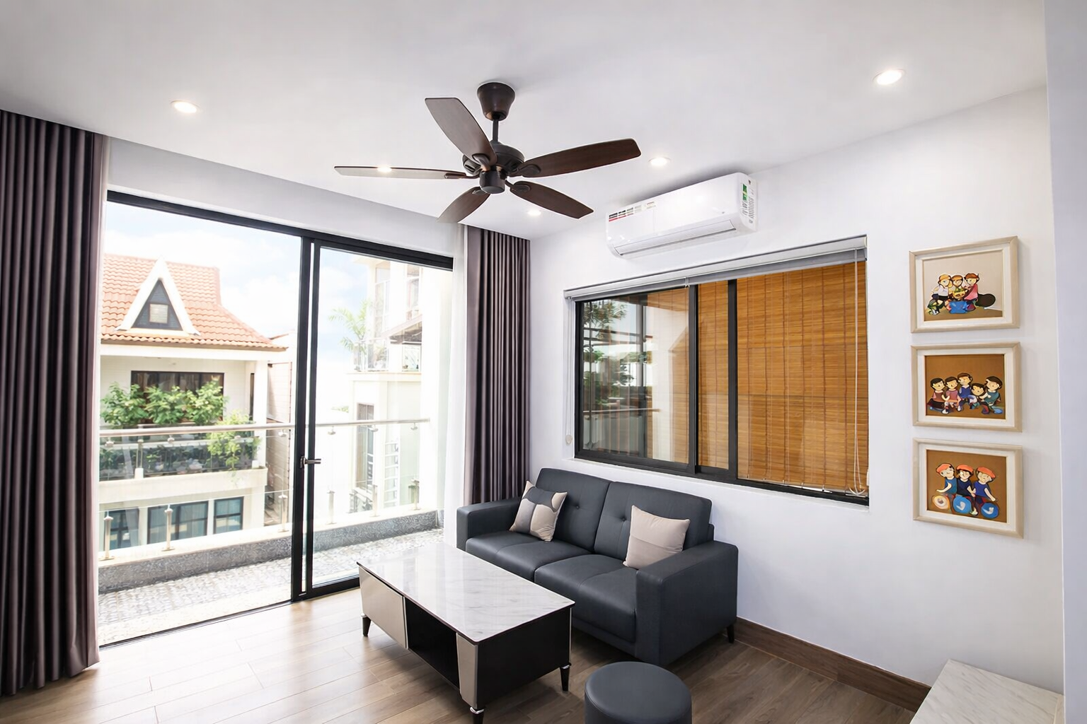 Spacious and Serene Living Modern 02 BR Apartment Rental in Ba Dinh, Budget Price