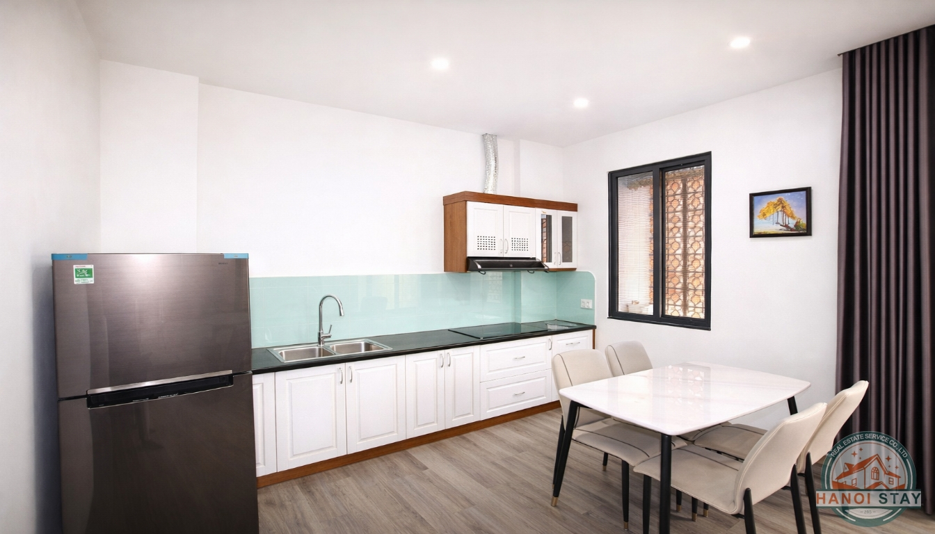 Spacious and Serene Living Modern 02 BR Apartment Rental in Ba Dinh, Budget Price 3